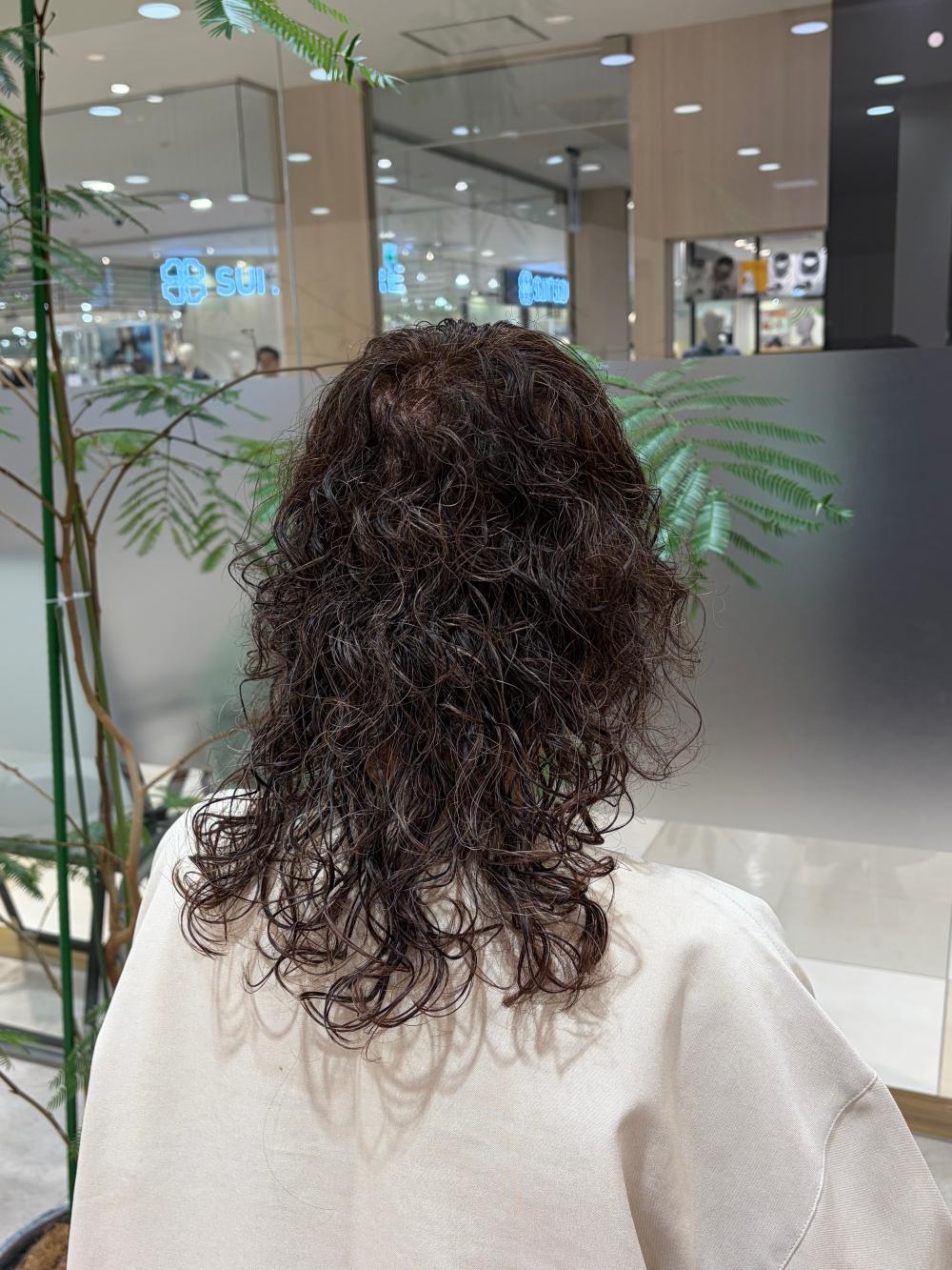 くせ毛を活かしたスタイル