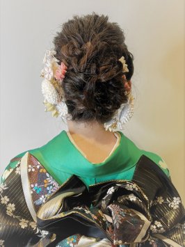 成人式/卒業式ヘア　ふわふわ系