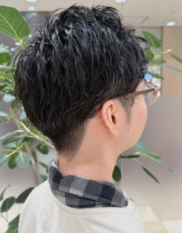 メンズパーマスタイル