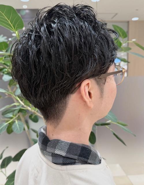 メンズパーマスタイル