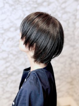 ショートウルフ/マレットヘア/マッシュショート