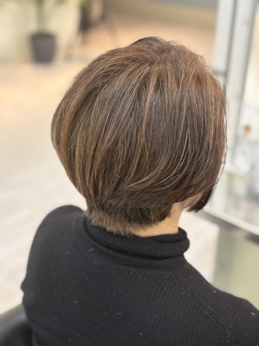 白髪ぼかし