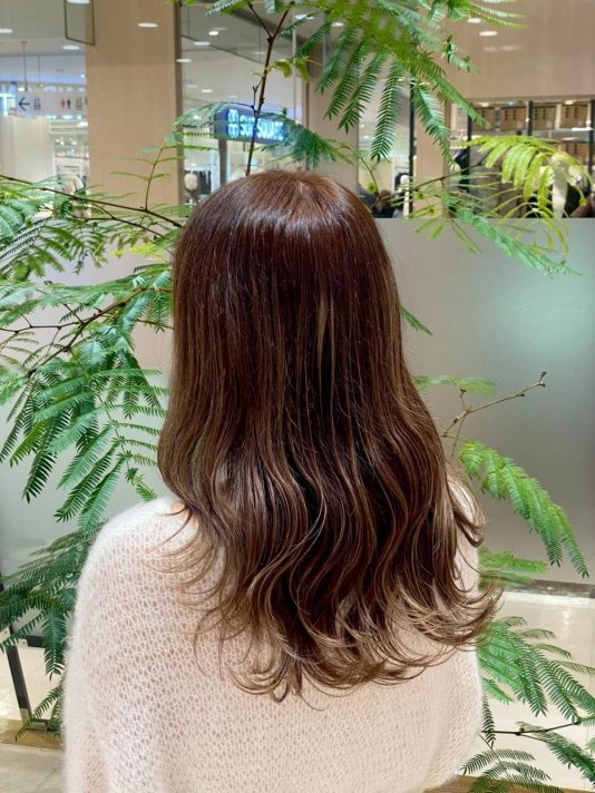 ロングレイヤースタイル