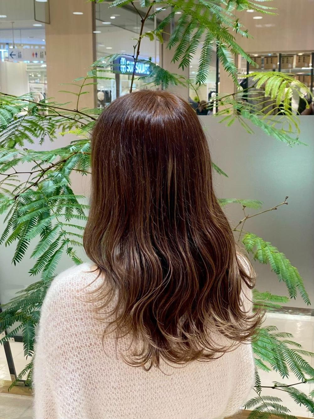 ロングレイヤースタイル