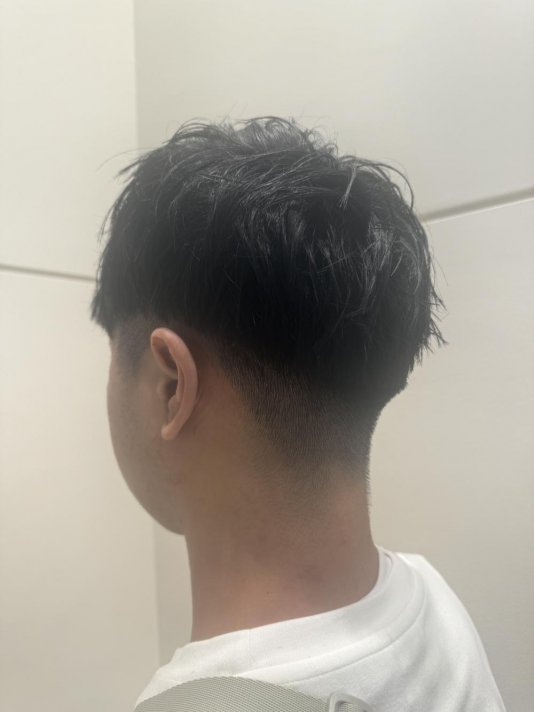 3mmツーブロスタイル