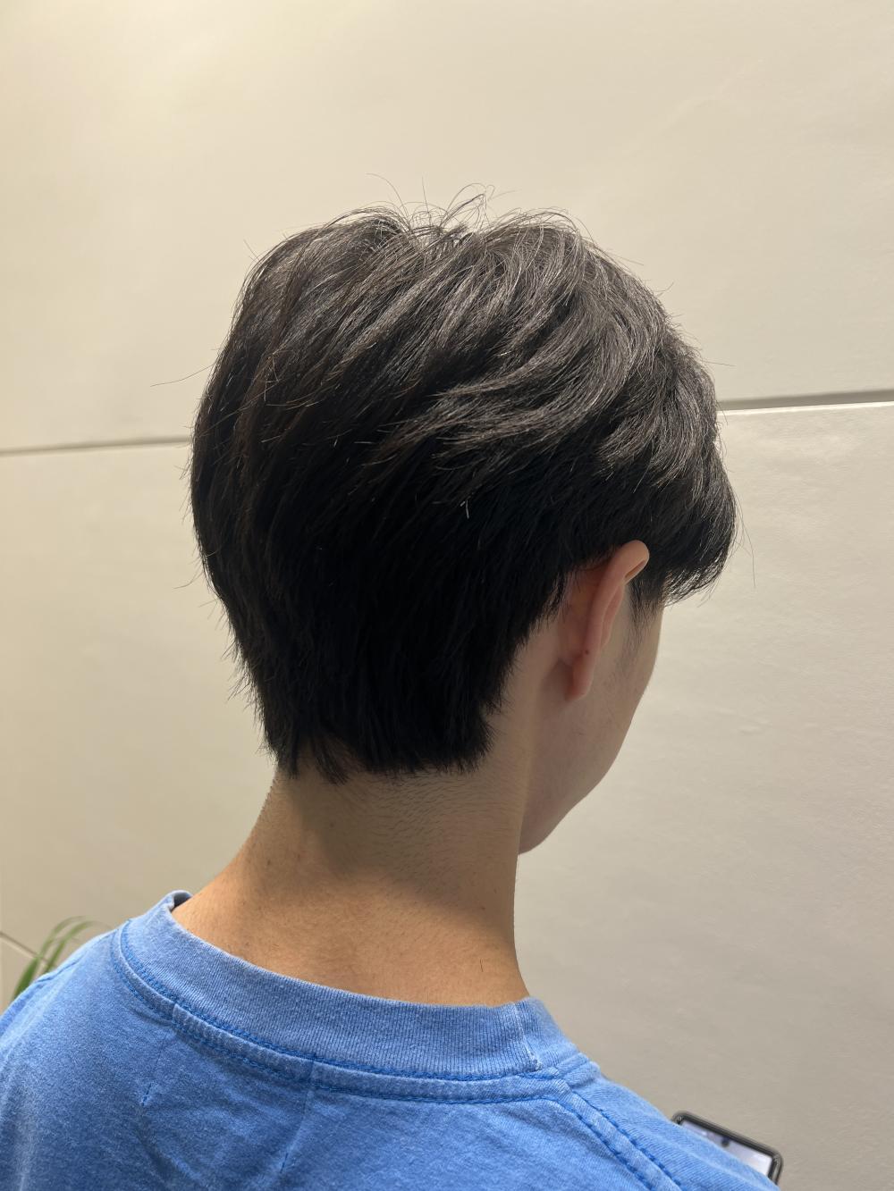 刈り上げないショート