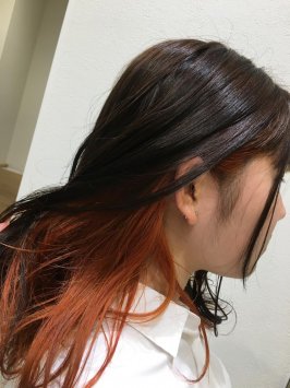 ミディアムレイヤー×オレンジインナー