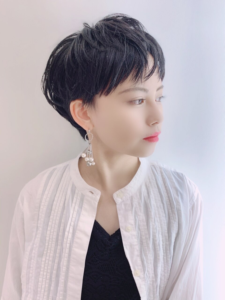 ２０代３０代４０代大人かわいい小顔ひし形ナチュラルストレート