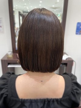 髪質改善ストレート