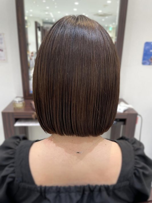 髪質改善ストレート